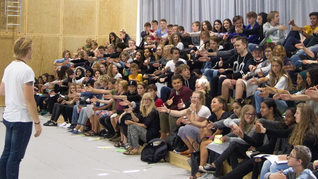 foredrag til unge, skoler og elever